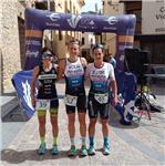 Sergio Latorre y Leti Soria campeones de Aragón de Duatlón Sprint 2024