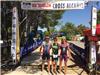 Ester Ruiz y Aitor Abadías se vuelven a coronar en el Triatlón de La Estanca de Alcañiz