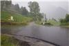 Una inmensa tormenta de agua y granizo obligó a suspender el II Triatlón Valle de Tena