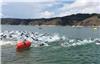 Una floración de cianobacterias en el embalse de Val impide la celebración del Triatlón de Tarazona el 14 de mayo