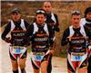 La lluvia no aguo la fiesta en el IV Duatlón por equipos Monegrosman series 2014