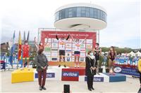 Fernando Zorrilla y Marta Pintanel se cuelgan el bronce en el nacional Elite de Duatlón