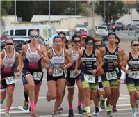 Leti Soria y Lucas Aurell lideran provisionalmente la XXV Copa Aragonesa de Duatlón Cros, Trofeo Bilstein Group.