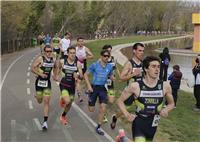 Fernando Zorrilla y Marta Borbón se proclaman campeones de Aragón de Duatlón Sprint en Calatayud