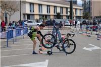 Leticia Soria y Fernando Zorrilla se proclaman campeones de Aragón de Duatlón Sprint