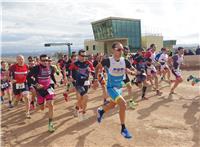 Espectáculo en el XI Duatlón Cros de Alcañiz con nuevas victorias de García y LLanos