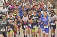 Claudia Esteban y Mario De Miguel revalidan triunfo en el VII Duatlón Cros Villa de Híjar