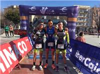 Camilo Santiago y Leticia Soria estrenan el palmarés del I Duatlón Ciudad de Monzón