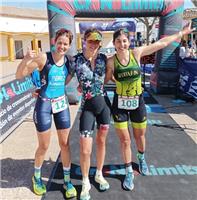 Los duatletas vascos Kristian Quintans y Sandra Martinez vencen en el Duatlón de Sancho Abarca