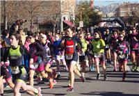 Lizer Lorente y Vanesa Guzmán inauguran el palmarés del Duatlón Ciudad de Utebo