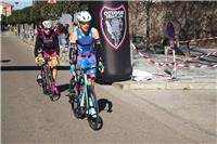 Lizer Lorente y Vanesa Guzmán inauguran el palmarés del Duatlón Ciudad de Utebo