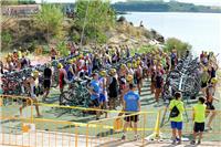 Aitor Abadías Tri Campeón de Aragón en La Estanca de Alcañiz junto con Chus Til