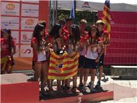 Aragón vuelve a subir al pódium en el Campeonato de España de Triatlón por autonomías 2023