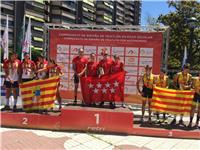 Aragón vuelve a subir al pódium en el Campeonato de España de Triatlón por autonomías 2023