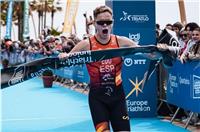 El turolense Izan Edo vencedor en la Copa de Europa Junior de Triatlón de Quarteira en Portugal