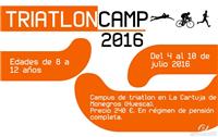 Una nueva edición del Triatlón Camp del 4 al 10 de julio
