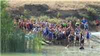 Fernando Fernández y Claudia Marco vencen en el XII Triatlón Cros Villa de Sádaba