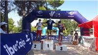 Jaime Martín y Ester Ruiz se proclaman en Alcañiz campeones de Aragón de Triatlón Cros 2021