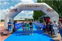 Belén González y Emilio Monagas se adjudican el VI Triatlón Olímpico TBG