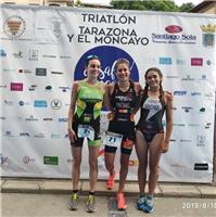 Tarazona triunfa como sede del Campeonato de Aragón de Triatlón Olímpico y del Clasificatorio Nacional