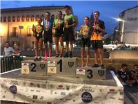 Maddi Marquet y Ander Noaín ganan el triatlón clasificatorio de Tarazona