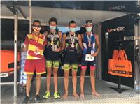 Daniel Tolosa y Claudia Esteban se adjudican el Triatlón de Zaragoza