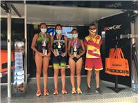 Daniel Tolosa y Claudia Esteban se adjudican el Triatlón de Zaragoza