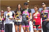 Carlos Fernández y Ana Llanos campeones de Aragón de Duatlón Cros 2017