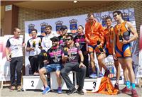 Carlos Fernández y Ana Llanos campeones de Aragón de Duatlón Cros 2017