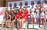 Carlos Fernández y Ana Llanos campeones de Aragón de Duatlón Cros 2017