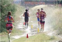 Antonio Urbano y Ana Llanos primeros líderes de la XXI Copa Aragonesa de Duatlón Cros