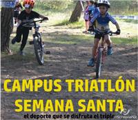 Oferta de triatlón para los pequeños en Semana Santa