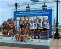 Varios clubes aragoneses disputan en Sevilla la Liga Nacional de Clubes de Triatlón