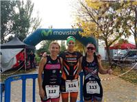 Armando García y Ana Llanos siguen reinando en el Duatlón Cros