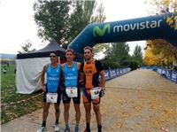 Armando García y Ana Llanos siguen reinando en el Duatlón Cros