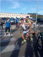 Intenso y emocionante duatlón por relevos