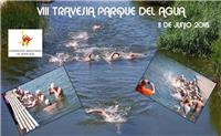 Triatletas y nadadores comparten el Circuito de Aguas Abiertas de Aragón