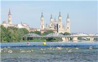 Fernando Zorrilla y Marta Borbón se adjudican el III Triatlón de Zaragoza El Rincón