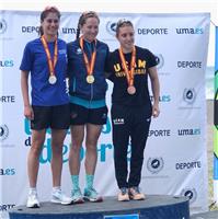 La Universidad de Zaragoza subcampeona de España de triatlón universitario