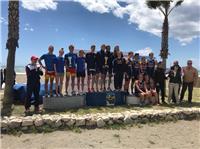 La Universidad de Zaragoza subcampeona de España de triatlón universitario