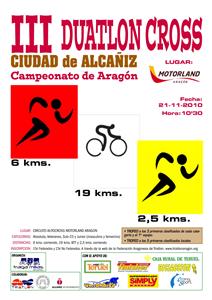 Duatlón Cros de Alcañiz-Motorland - Campeonato de Aragón de Duatlón Cros