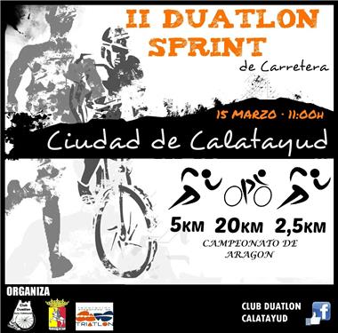 III Duatlón Ciudad de Calatayud. Campeonato de Aragón de Duatlón Sprint 2015.