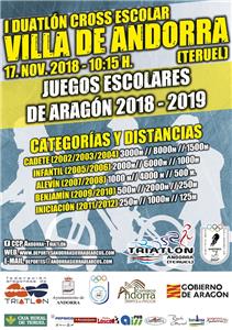 I Duatlón Escolar Villa de Andorra JJ.EE.