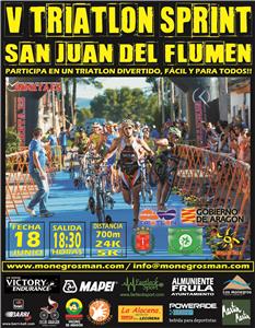 V Triatlón Sprint San Juan del Flumen - Monegrosman