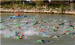 Hendrik Becker y Patricia Agustín se adjudican el III Triatlón Olímpico no Drafting de Ejea