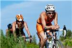 Jesús Alberto García y Mónica Ortín campeones de Argón de Triatlón
