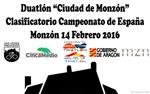 SUSPENDIDO el I Duatlón Ciudad de Monzón previsto para el 14 de febrero