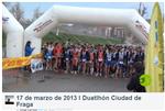 Ya puedes ver el vídeo del I Duatlón Ciudad de Fraga
