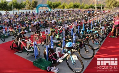 I TRIATLÓN SPRINT POR EQUIPOS DE MEQUINENZA E.M. EL OLIVAR  CTO.  ARAGÓN DE TRI SPRINT CONTRARRELOJ