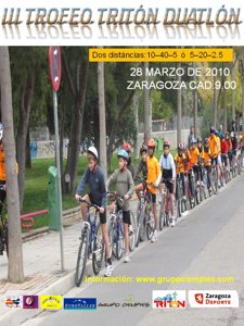 III Trofeo Tritón de Duatlón- Campeonato de Aragón de Duatlón